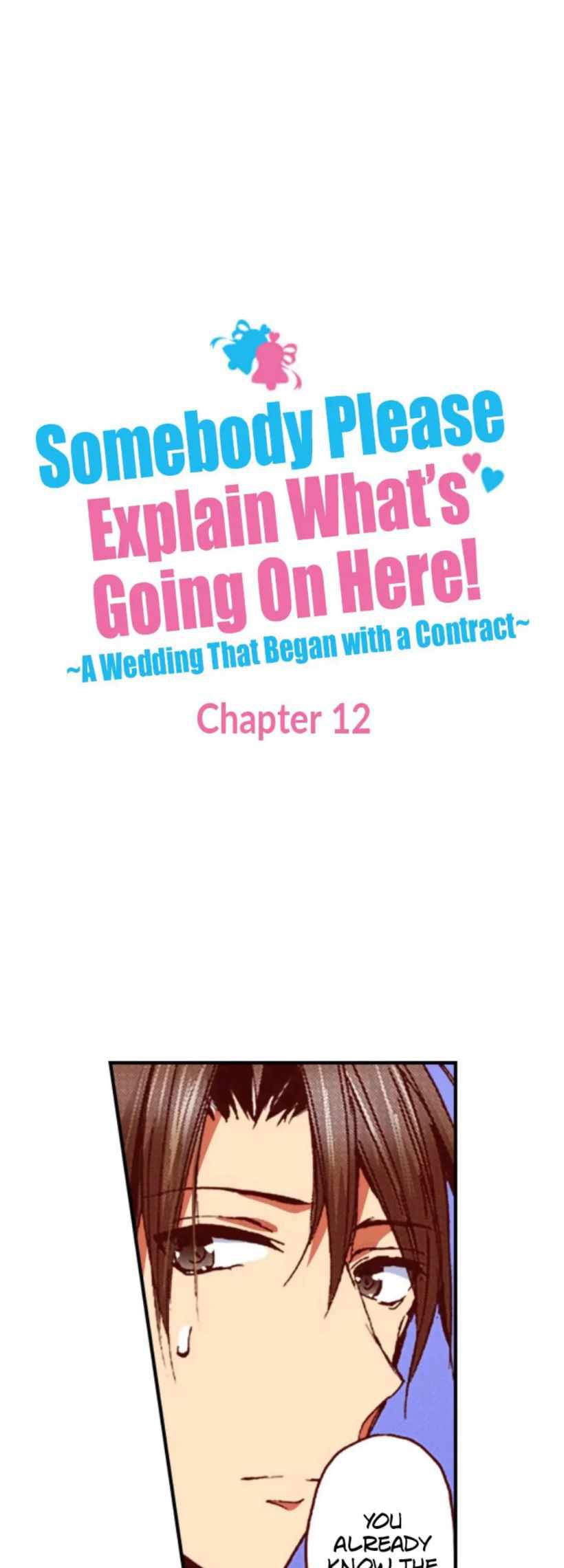 Somebody Please Explain What's Going On Here! ~A Wedding that Began With a Contract~ Chapter 12 3